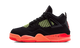 Air Jordan 4 Retro Black Infrared Barely Volt (PS)