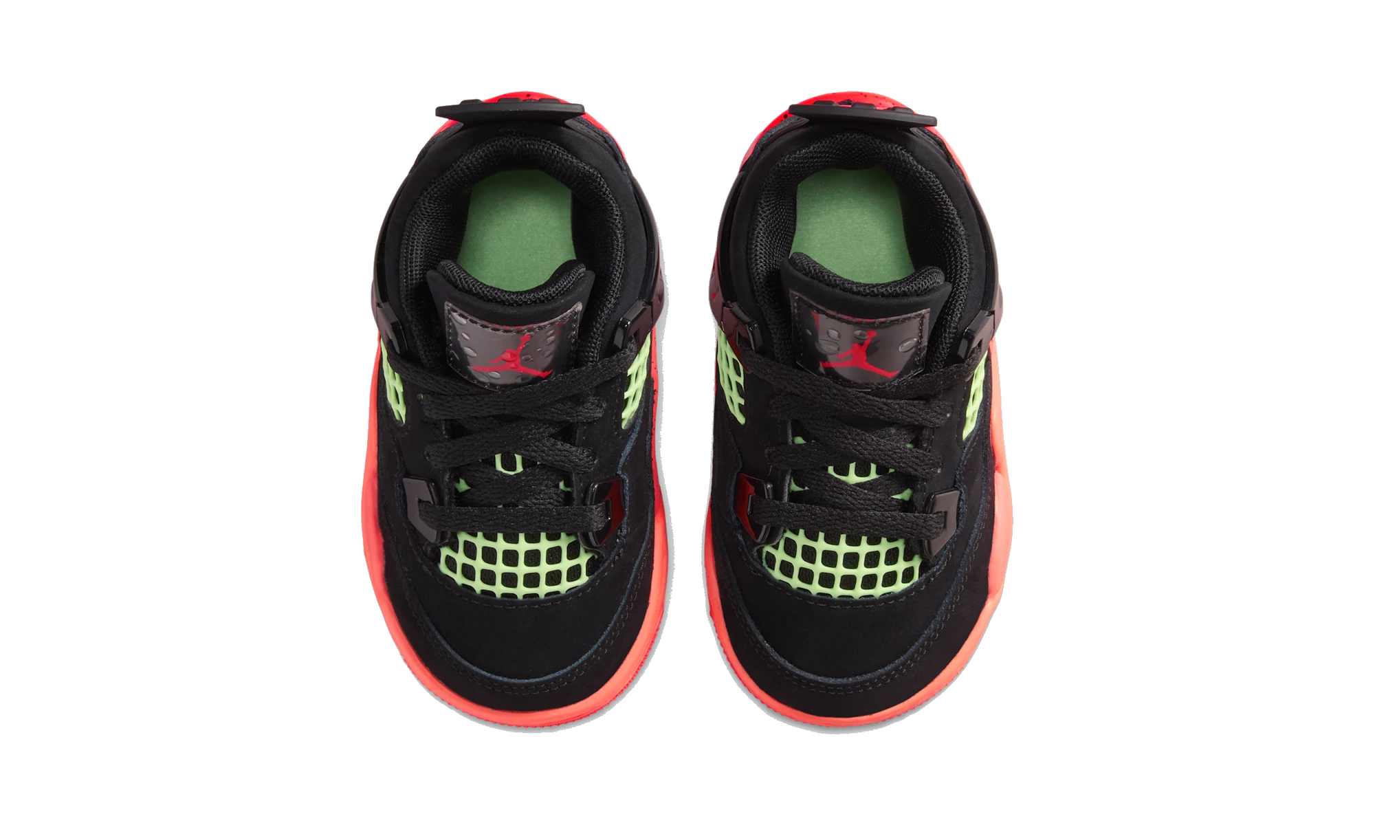 Air Jordan 4 Retro Black Infrared Barely Volt (TD)