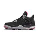 Air Jordan 4 Retro Golf Bred, Black/Fire Red-Cement Grey-White (CU9981-002)