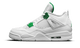 Air Jordan 4 Retro Metallic Green