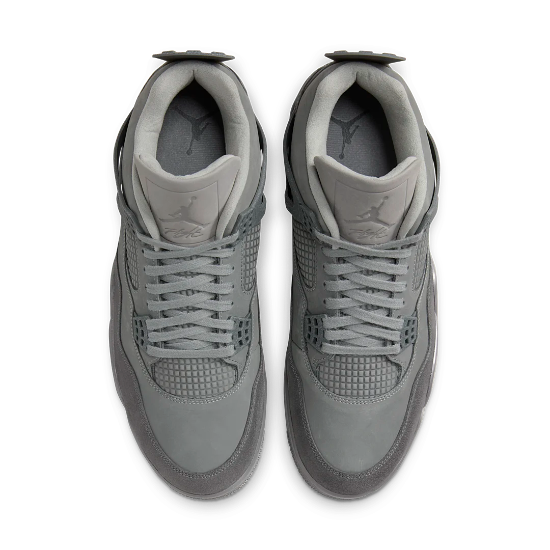 Air Jordan 4 Retro SE Paris Olympics Wet Cement, Smoke Grey/Iron Grey/Cement Grey/Particle Grey (FQ7928-001 / HM8965-001)