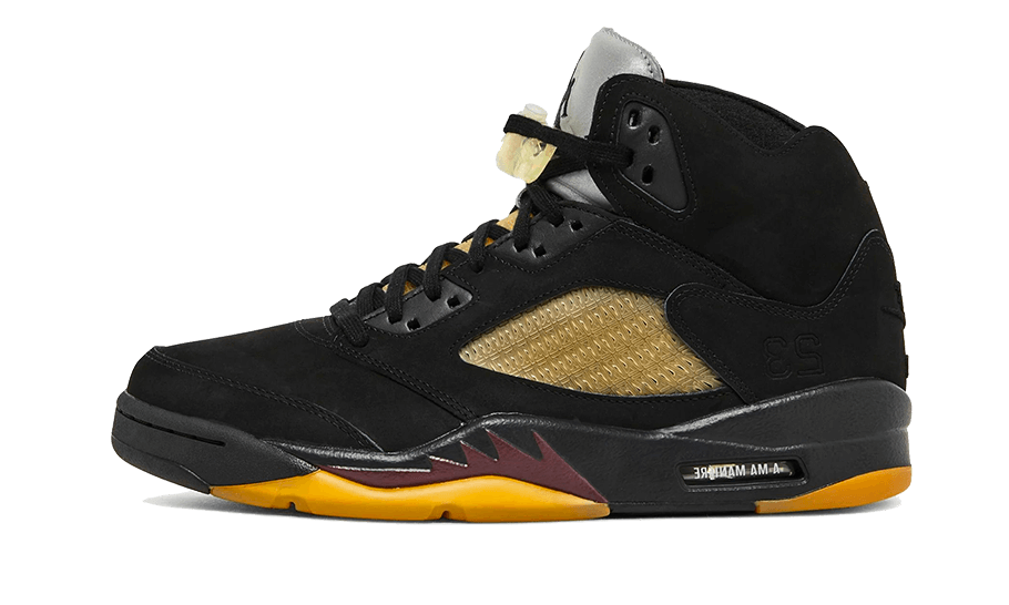 Air Jordan 5 Retro A Ma Maniére Dusk, Black/Burgundy Crush-Black-Pale Ivory (FD1330-001)