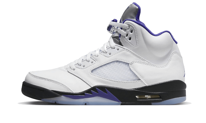 Air Jordan 5 Retro Dark Concord, White/Dark Concord-Black (440888-141)