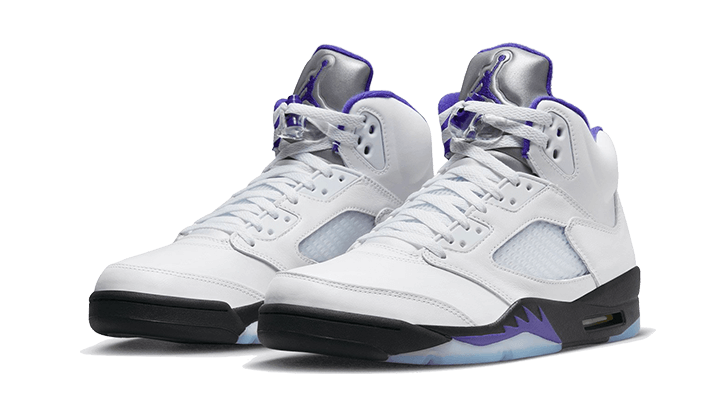 Air Jordan 5 Retro Dark Concord, White/Dark Concord-Black (440888-141)