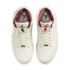 Air Jordan 5 Retro El Grito Sail, Sail/Coconut Milk-Pine Green-Dark Pony (HF8833-100)