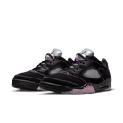 Air Jordan 5 Retro Low Dongdan, Black/White-Lilac Ice-Pink Rise (DX4355-015)