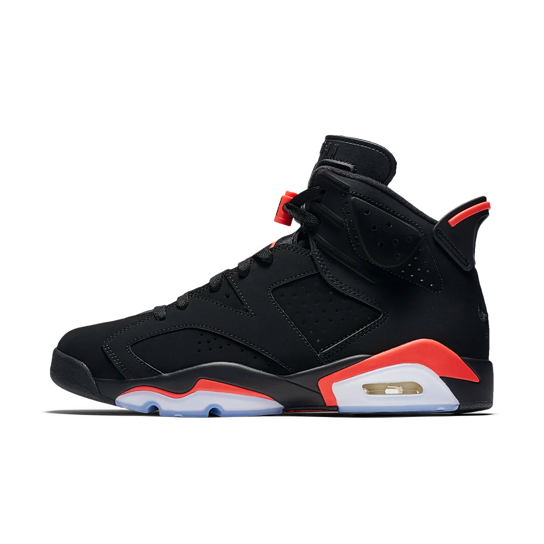 Air Jordan 6 Retro Black Infrared (2019), Black/Infrared (384664-060)