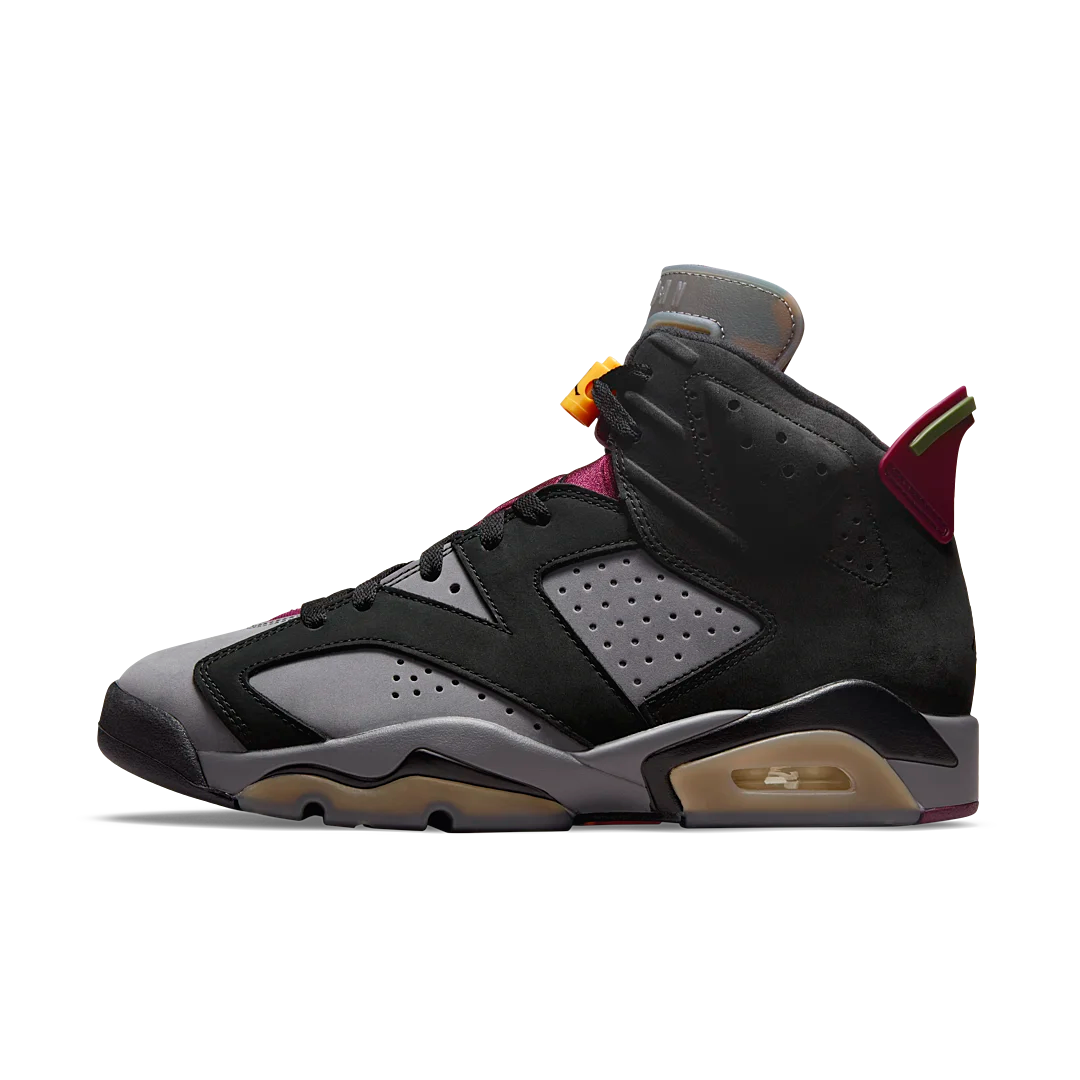 Air Jordan 6 Retro Bordeaux, Black/Light Graphite-Dark Grey-Bordeaux (CT8529-063)