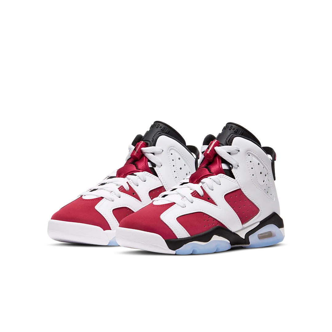 Air Jordan 6 Retro Carmine (2021), White/Black-Carmine (384665-106)