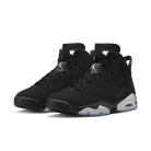 Air Jordan 6 Retro Chrome, Black/Black/Metallic Silver (DX2836-001)