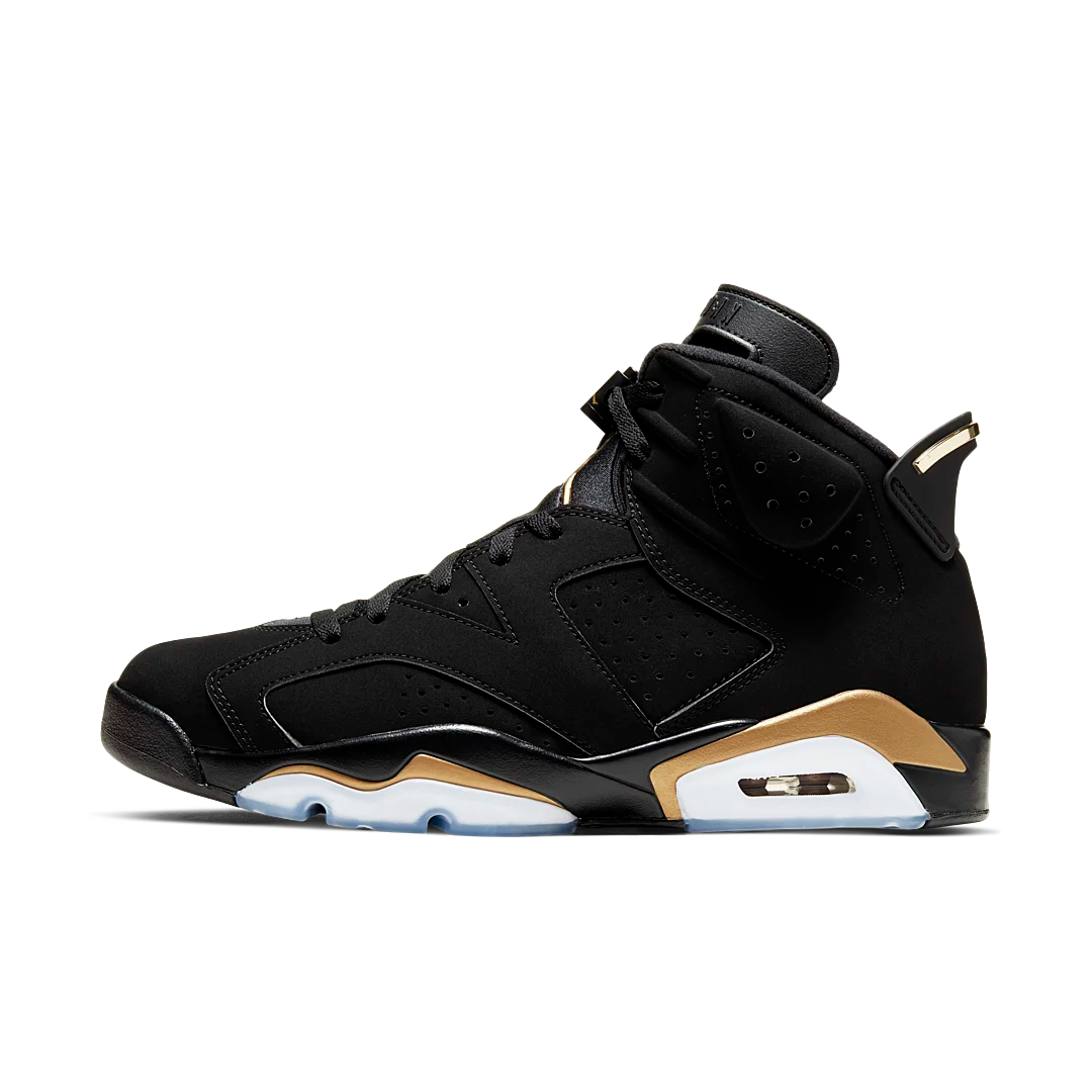 Air Jordan 6 Retro DMP (2020), Black/Metallic Gold (CT4954-007)