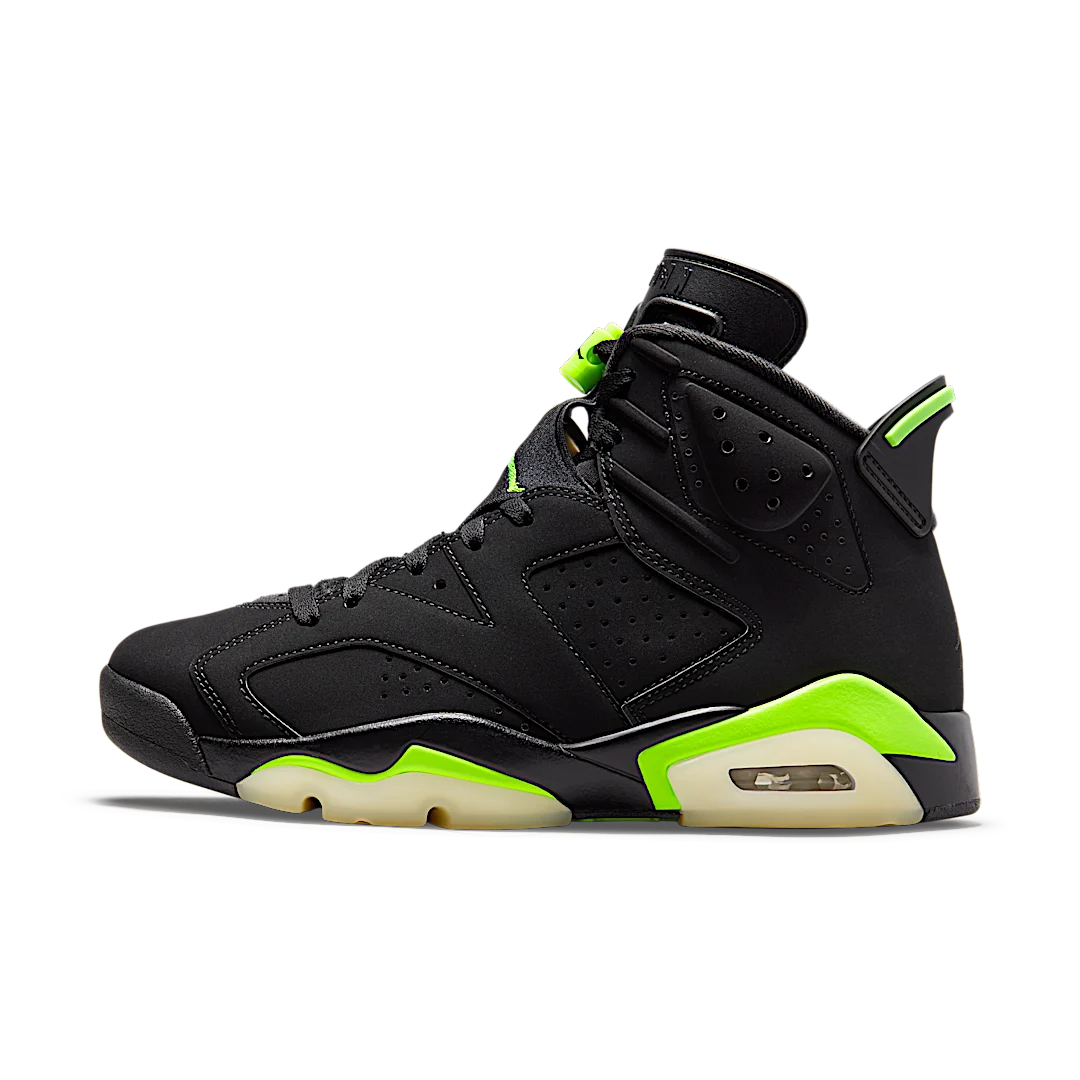 Air Jordan 6 Retro Electric Green, Black/Electric Green (CT8529-003)