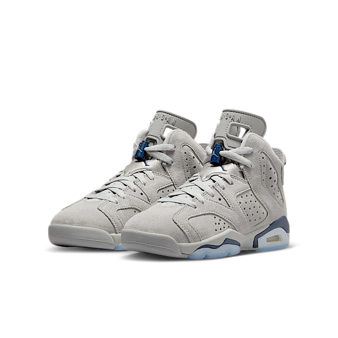 Air Jordan 6 Retro Georgetown (2022), Magnet/College Navy (384665-012)