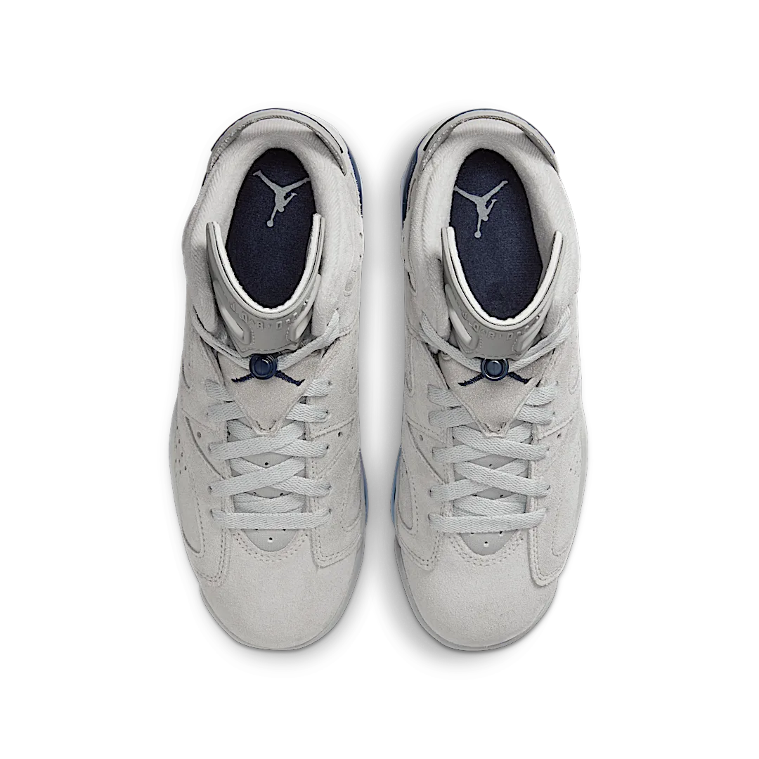 Air Jordan 6 Retro Georgetown (2022), Magnet/College Navy (384665-012)