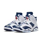 Air Jordan 6 Retro Olympic (2024), White/Varsity Red/Midnight Navy (CT8529-164)