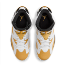 Air Jordan 6 Retro Yellow Ochre, White/Yellow Ochre-Black (CT8529-170)