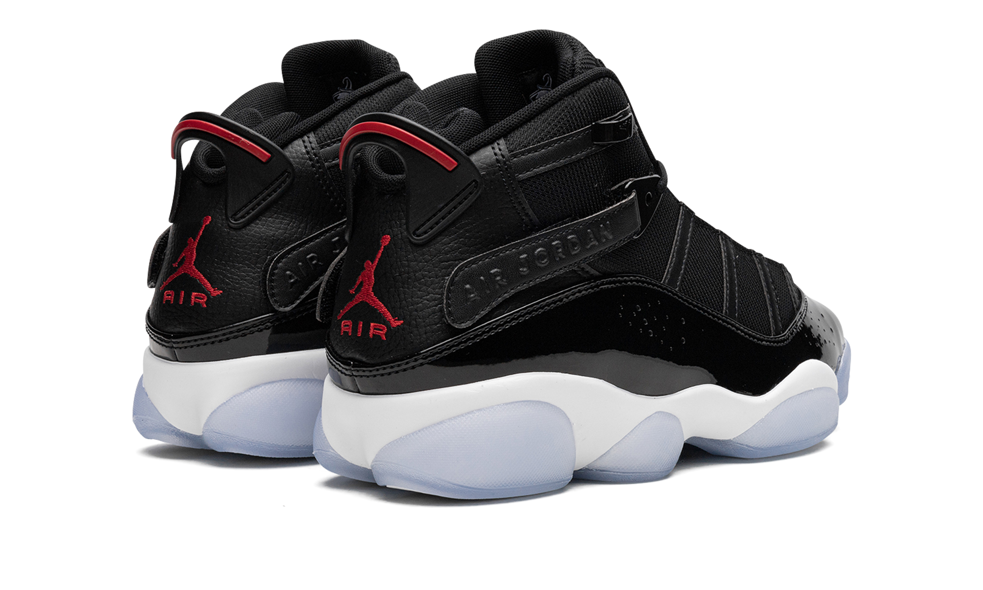 Air Jordan 6 Rings Black Gym Red