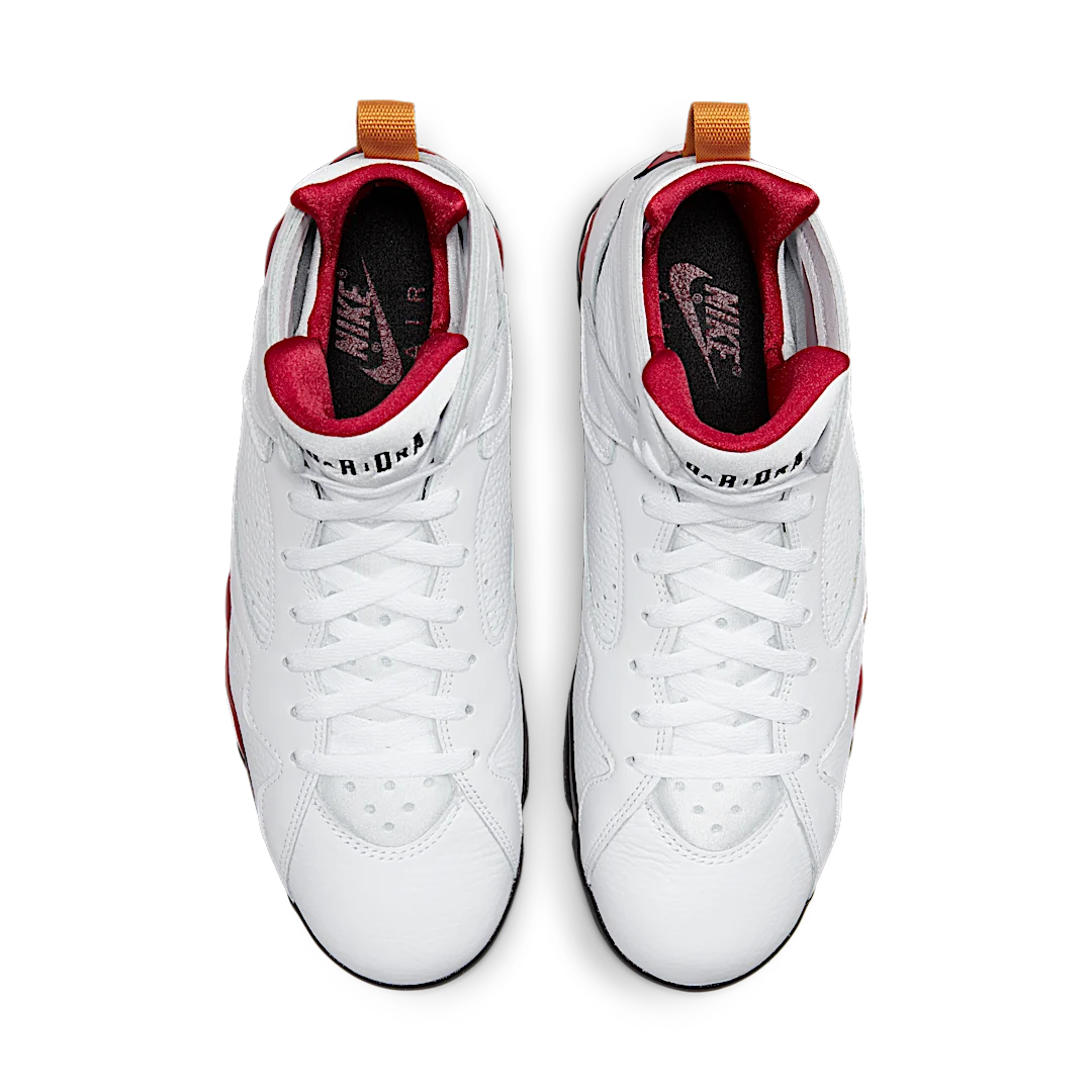 Air Jordan 7 Retro Cardinal (2022), White/Black/Cardinal Red/Chutney (CU9307-106)