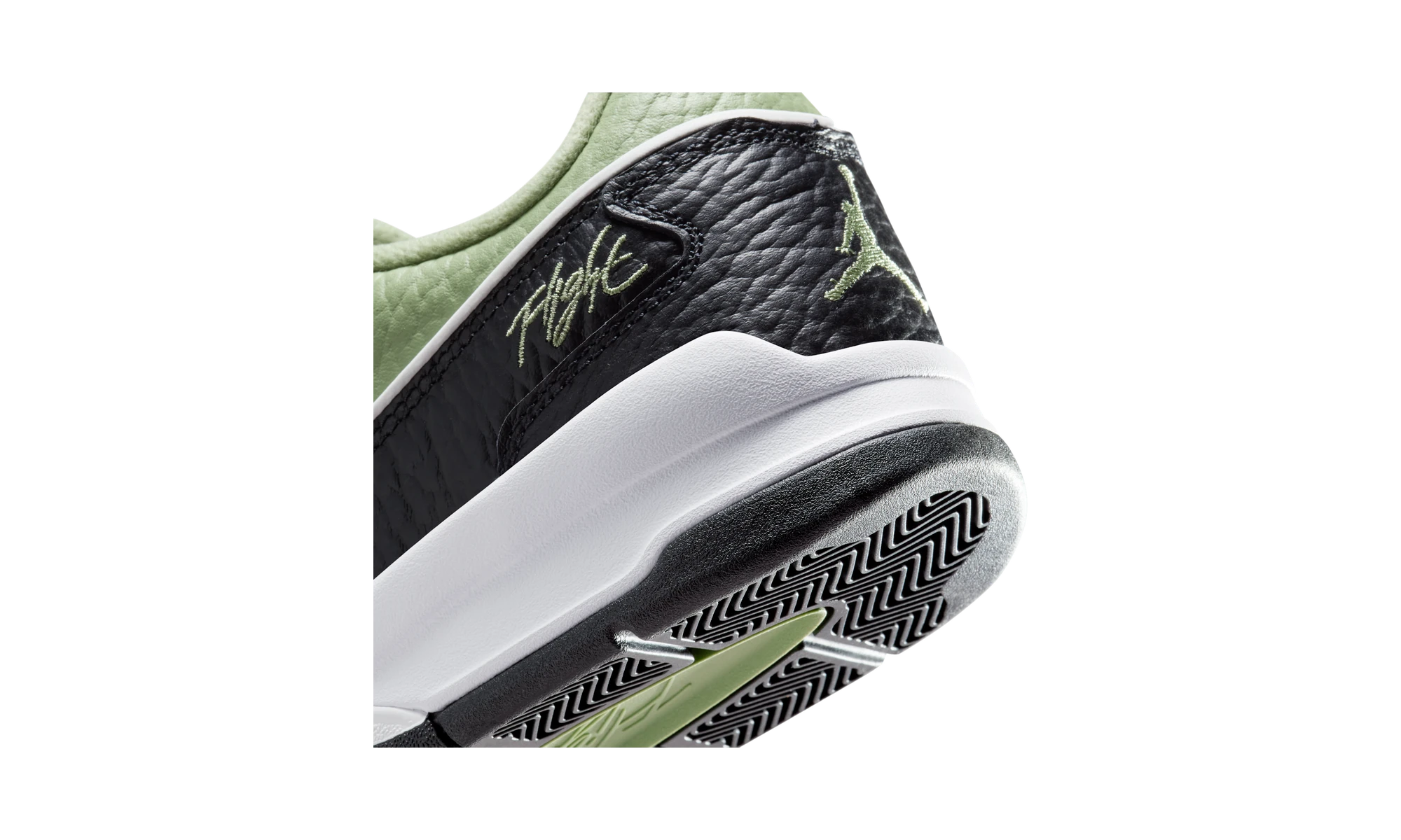 Air Jordan Flight Court Oil Green Black