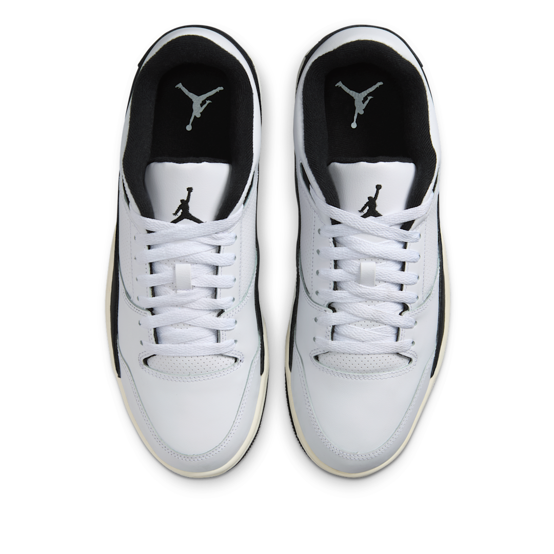 Air Jordan Flight Court White Black Sail, White/Sail/Black (HF3255-112)