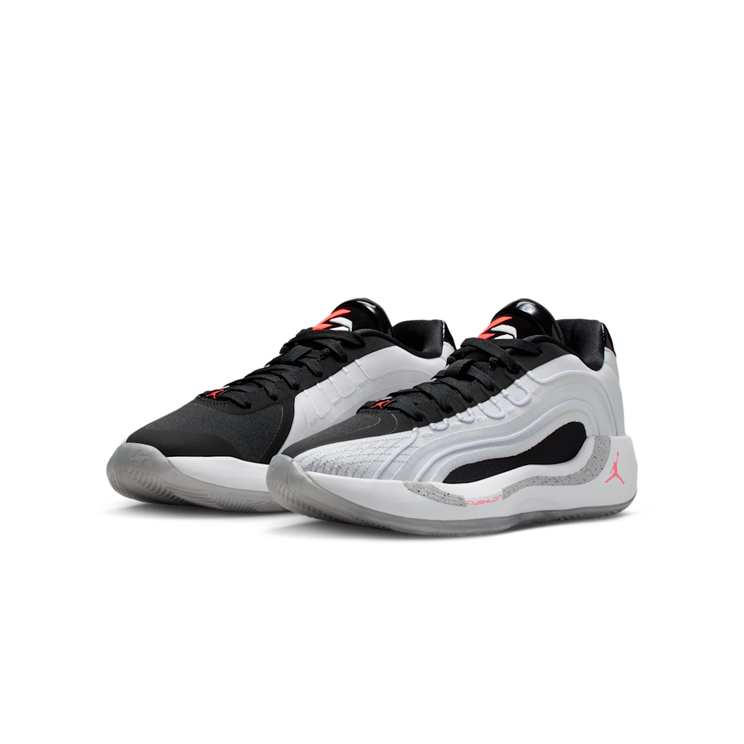 Air Jordan Luka 4 White Cement, White/Black/Wolf Grey/Bright Crimson (HJ5225-101)