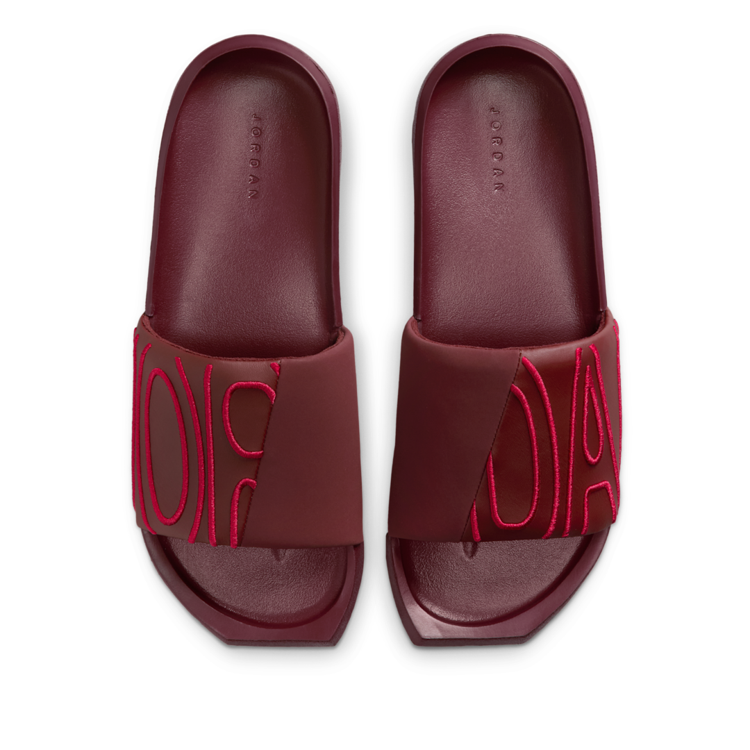 Air Jordan NOLA Slide Dark Team Red Hibiscus, Dark Team Red/Mystic Hibiscus (CZ8027-603)