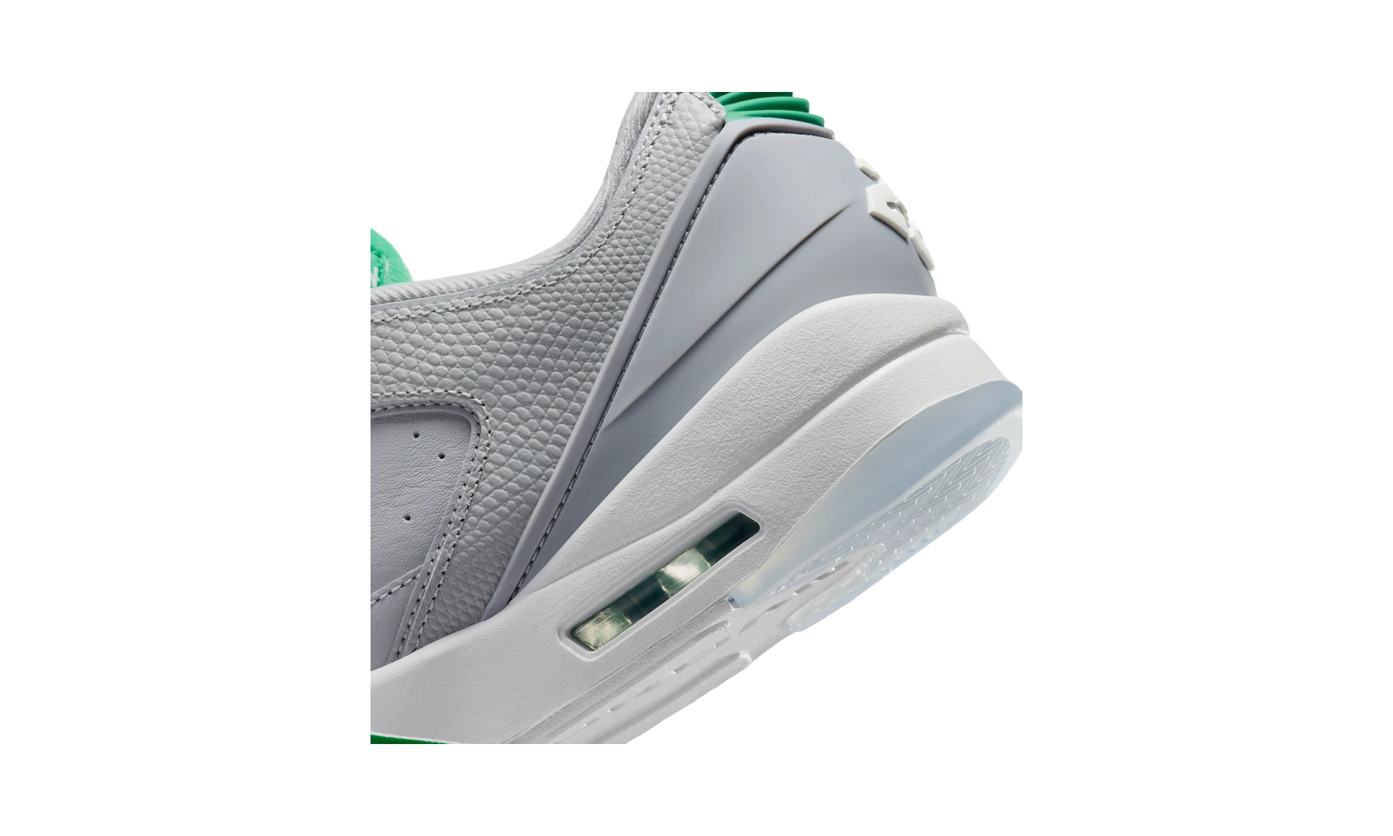 Air Jordan Sixty Plus Low Wolf Grey Lucky Green
