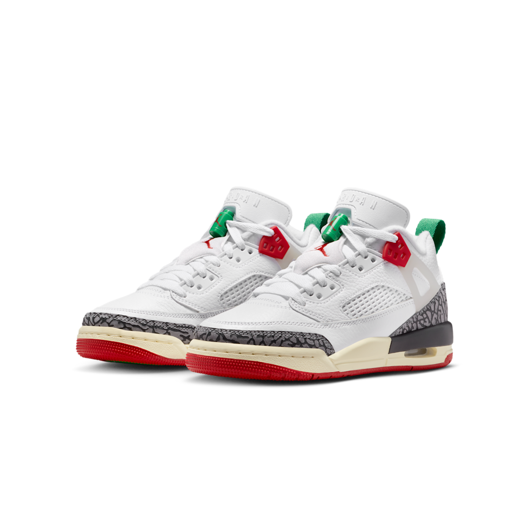 Air Jordan Spizike Low Do The Right Thing, White/Coconut Milk/Black/Varsity Red (FQ3950-109)
