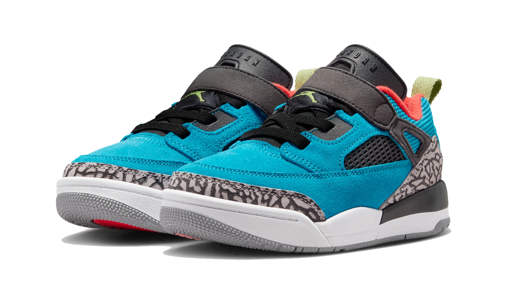 Air Jordan Spizike Low Neo Turquoise Light Crimson (PS)