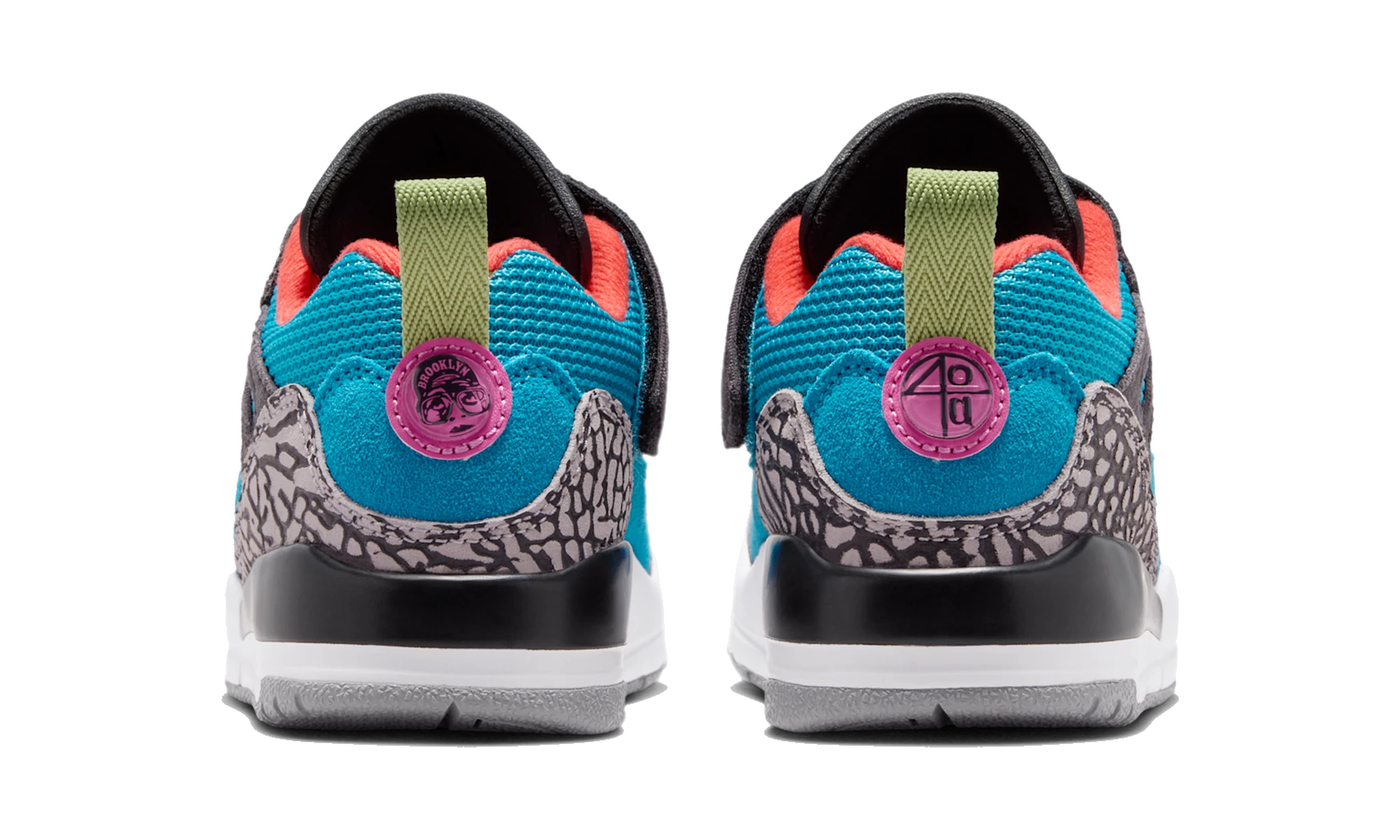 Air Jordan Spizike Low Neo Turquoise Light Crimson (PS)