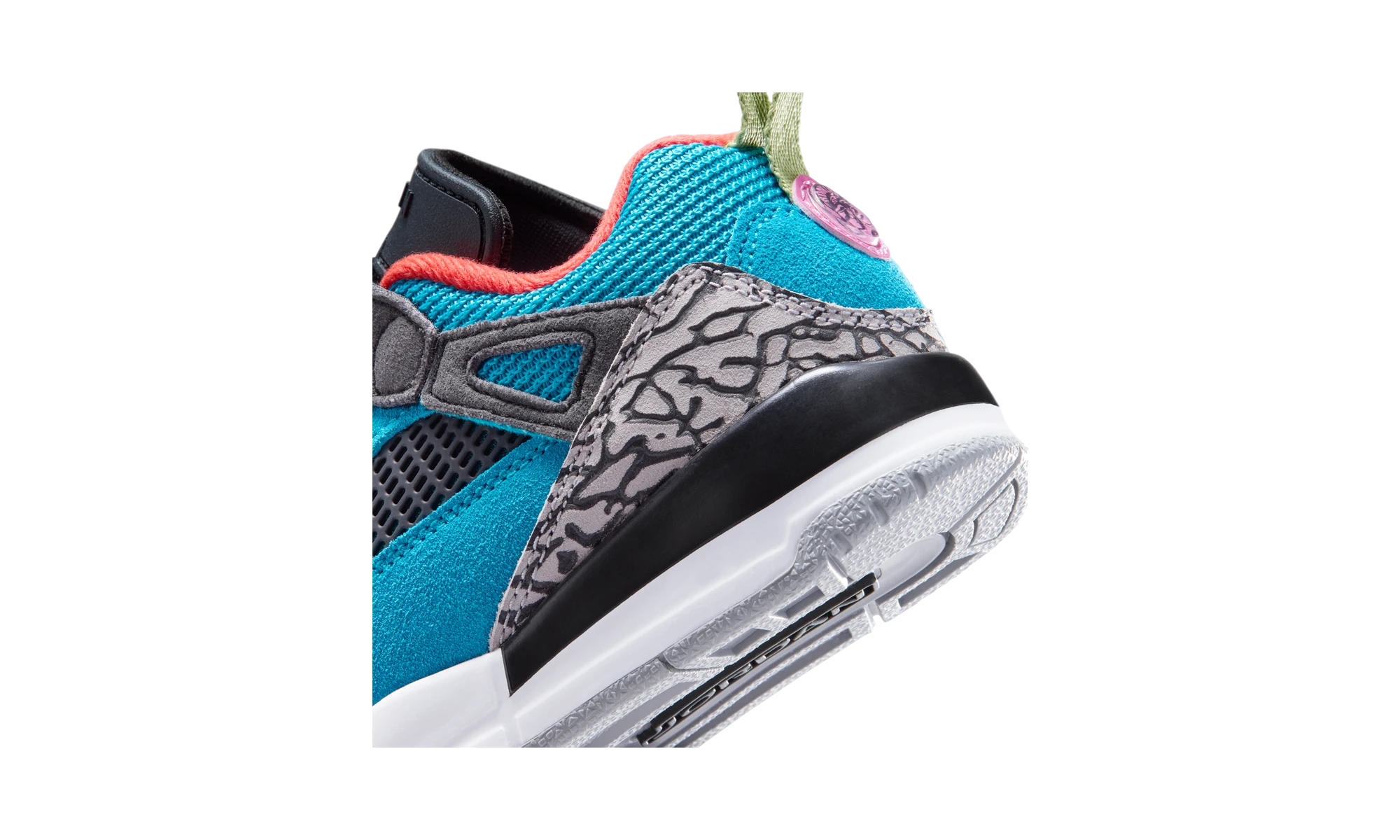 Air Jordan Spizike Low Neo Turquoise Light Crimson (PS)