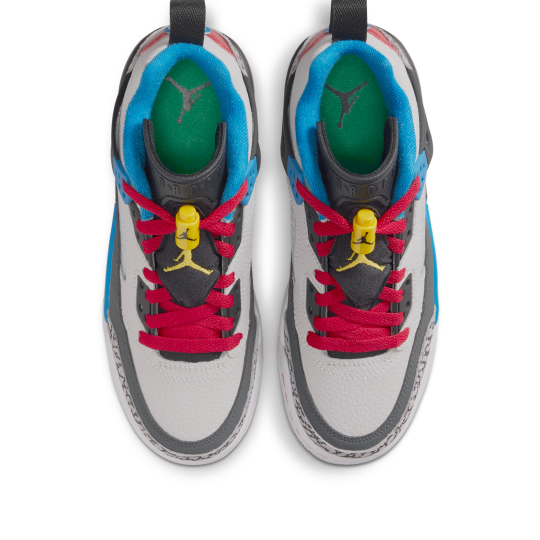 Air Jordan Spizike Low SE Bordeaux, Neutral Grey/Surf Blue/Dark Shadow/Varsity Maize (IM7423-004)