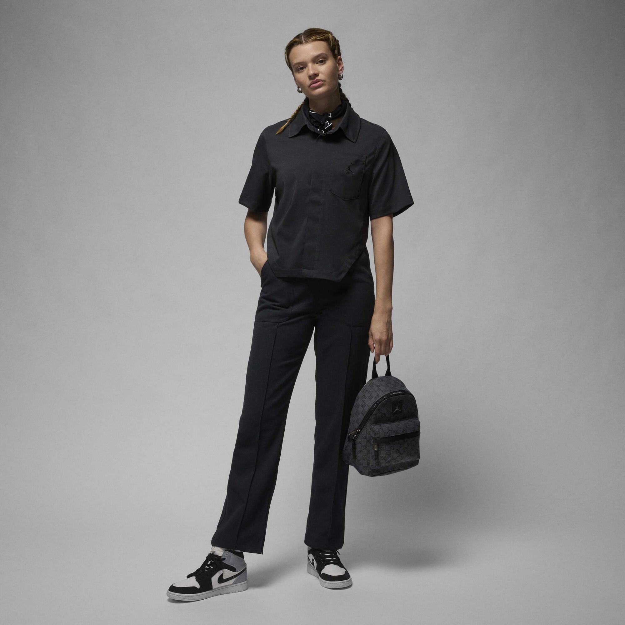 Air Jordan Woven Trousers Black