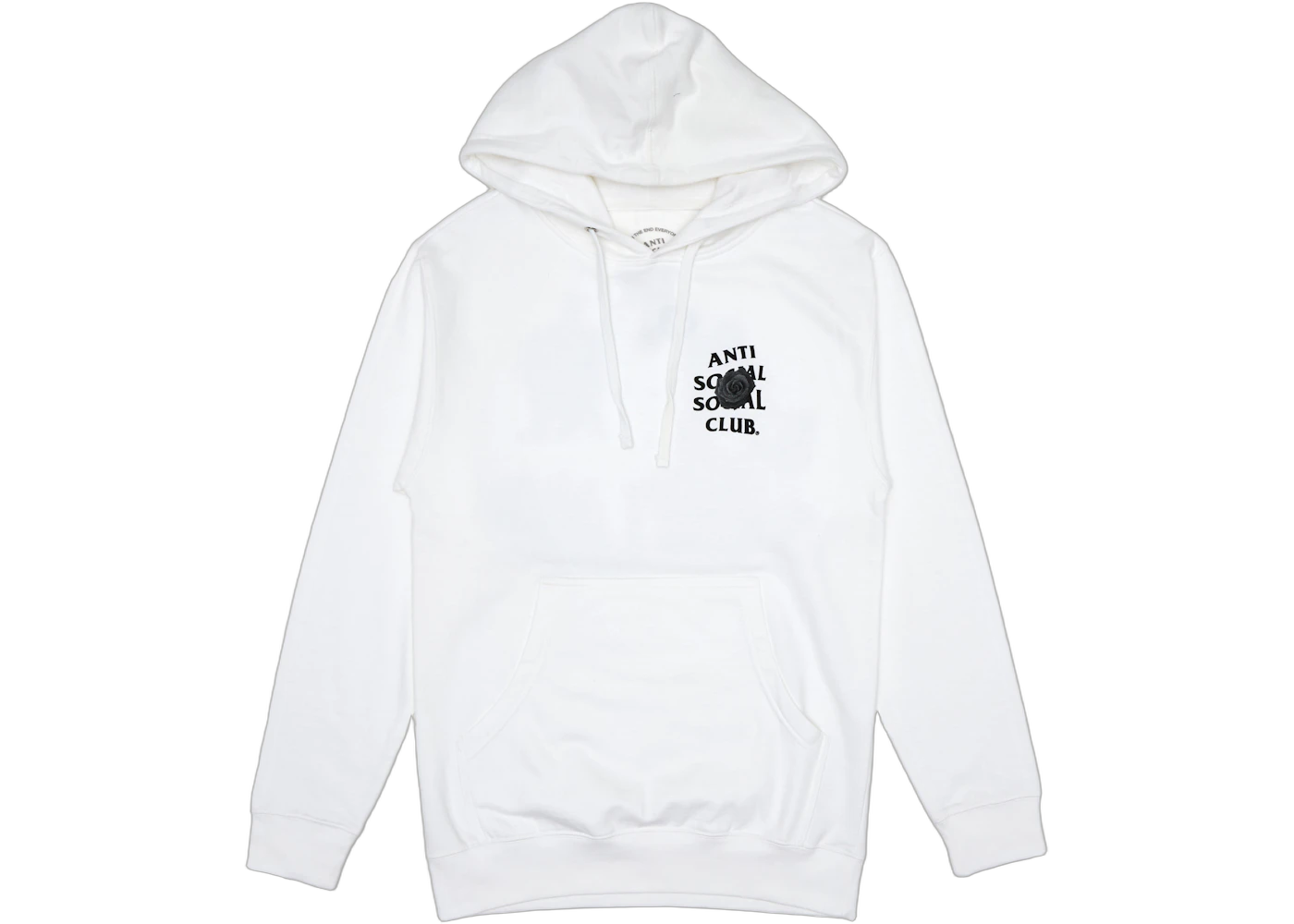 Anti Social Social Club Bat Emoji Hoodie White