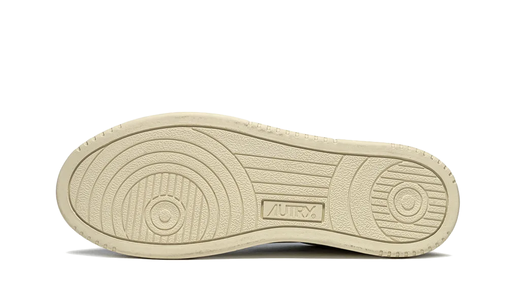 Autry Medalist Leather Low White