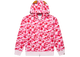 BAPE ABC Camo Shark Full Zip Hoodie Pink