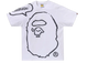 BAPE x Joshua Vides Ape Head T-Shirt White