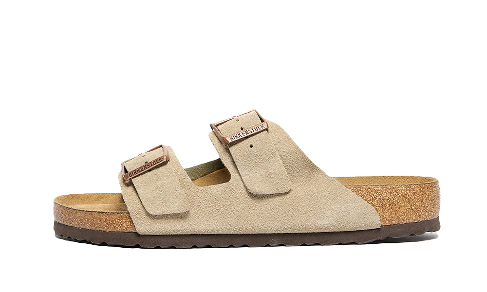 Birkenstock Arizona Soft Footbed Suede Taupe
