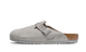 Birkenstock Boston Suede Stone Coin