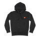 Comme des Garçons PLAY Hoodie Black