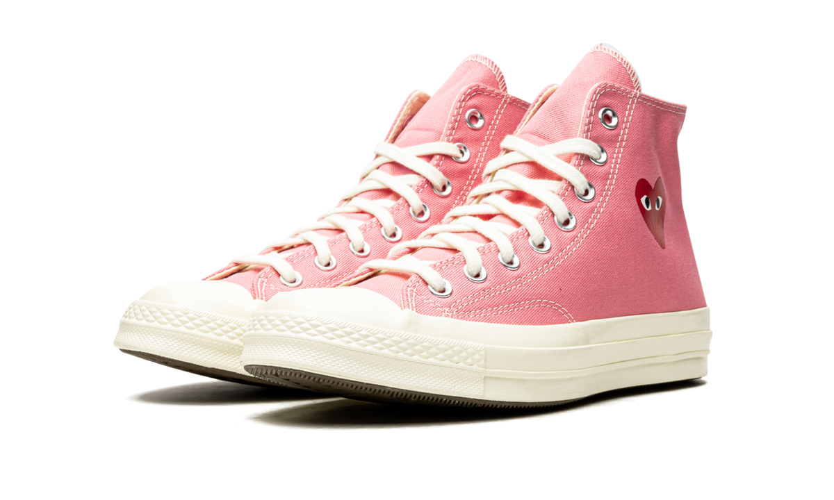 Converse Chuck Taylor All Star 70 Hi Comme des Garcons PLAY Bright Pink