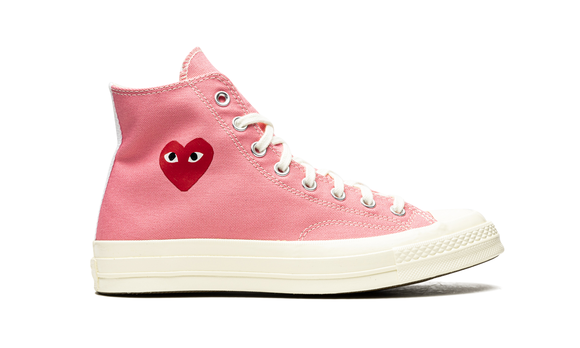 Converse Chuck Taylor All Star 70 Hi Comme des Garcons PLAY Bright Pink