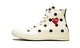 Converse Chuck Taylor All Star 70 Hi Comme des Garcons PLAY Polka Dot White