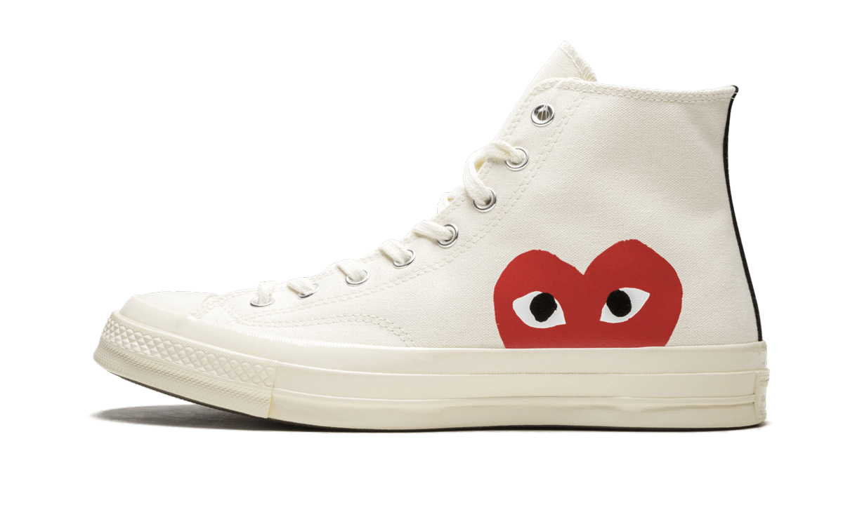 Converse Chuck Taylor All Star 70 Hi Comme des Garcons PLAY White