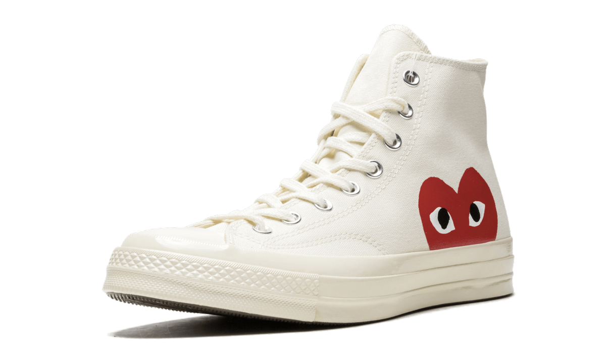 Converse Chuck Taylor All Star 70 Hi Comme des Garcons PLAY White