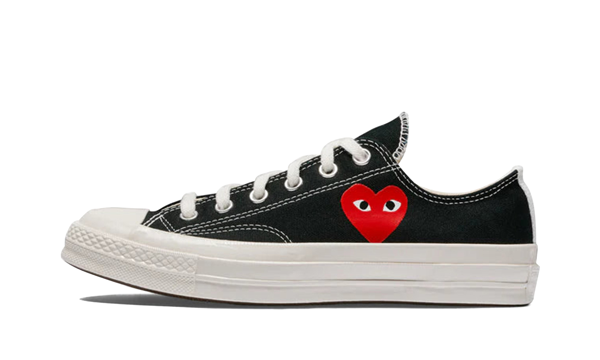Converse Chuck Taylor All Star 70 Ox Comme des Garcons PLAY Single Heart Black