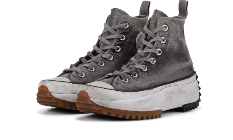 Converse Run Star Hike Hi Vintage Smoke Grey, Vintage Smoke Grey/White/Gum (168298C)