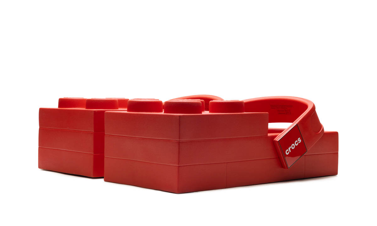 Crocs Brick Clog LEGO Red