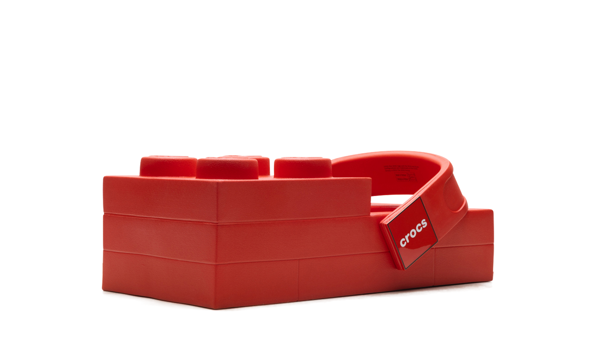 Crocs Brick Clog LEGO Red