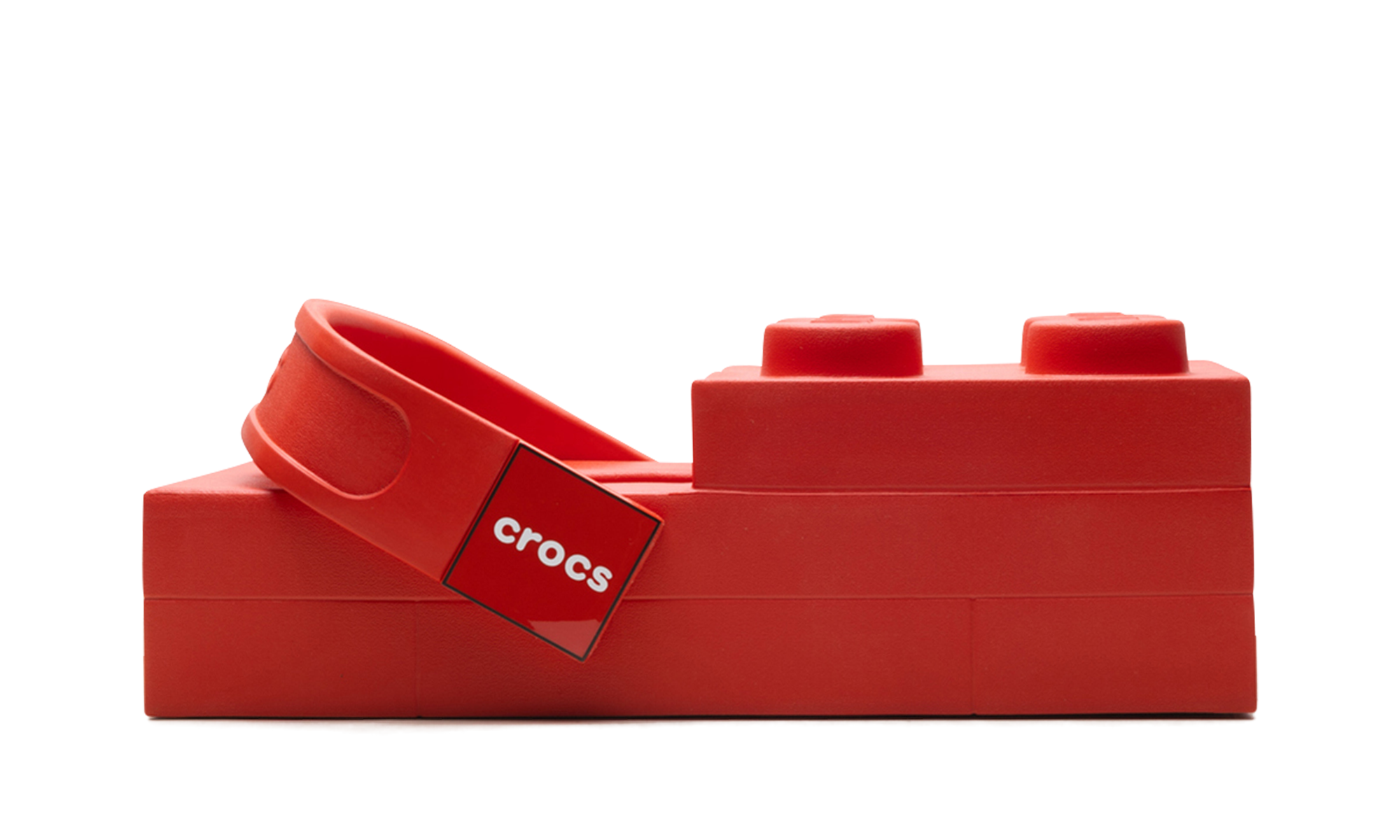 Crocs Brick Clog LEGO Red